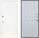 Дверь Рекс (REX) 1А Белая шагрень FL-33 Белый ясень в Лобне