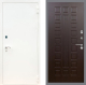 Входная металлическая Дверь Рекс (REX) 1А Белая шагрень FL-183 Венге в Лобне