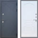 Входная металлическая Дверь Рекс (REX) 13 Силк Титан FL-128 Белый ясень в Лобне