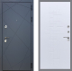 Входная металлическая Дверь Рекс (REX) 13 Силк Титан FL-289 Белый ясень в Лобне