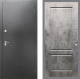 Входная металлическая Дверь Рекс (REX) Сити FL-117 Бетон темный в Лобне