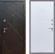 Входная металлическая Дверь Рекс (REX) 13 Венге FL-289 Белый ясень в Лобне