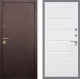 Входная металлическая Дверь Рекс (REX) Лайт 3К Сити Белый ясень в Лобне