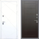 Входная металлическая Дверь Рекс (REX) 13 Силк Сноу Сити Венге в Лобне
