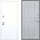 Входная металлическая Дверь Рекс (REX) 13 Силк Сноу FL-33 Сандал белый в Лобне