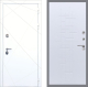 Входная металлическая Дверь Рекс (REX) 13 Силк Сноу FL-289 Белый ясень в Лобне