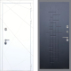 Входная металлическая Дверь Рекс (REX) 13 Силк Сноу FL-289 Ясень черный в Лобне