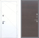 Входная металлическая Дверь Рекс (REX) 13 Силк Сноу GL венге поперечный в Лобне