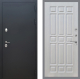 Входная металлическая Дверь Рекс (REX) 5 Черный Муар FL-33 Лиственница беж в Лобне
