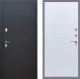 Дверь Рекс (REX) 5 Черный Муар FL-289 Белый ясень в Лобне