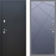 Входная металлическая Дверь Рекс (REX) 5 Черный Муар FL-291 Силк титан в Лобне
