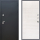 Входная металлическая Дверь Рекс (REX) 5 Черный Муар GL Акация в Лобне