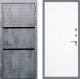 Входная металлическая Дверь Рекс (REX) 15 Бетон Темный FL-291 Силк Сноу в Лобне