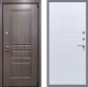 Входная металлическая Дверь Рекс (REX) Премиум-S FL-289 Белый ясень в Лобне