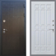 Входная металлическая Дверь Рекс (REX) Премиум-246 FL-33 Белый ясень в Лобне