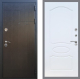 Входная металлическая Дверь Рекс (REX) Премиум-246 FL-128 Белый ясень в Лобне