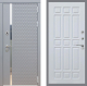 Входная металлическая Дверь Рекс (REX) 24 FL-33 Белый ясень в Лобне