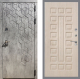 Входная металлическая Дверь Рекс (REX) 23 FL-183 Беленый дуб в Лобне