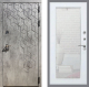 Входная металлическая Дверь Рекс (REX) 23 Зеркало Пастораль Белый ясень в Лобне