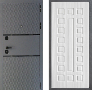 Дверь Дверной континент Диамант Дизайн ФЛ-183 Сандал белый 960х2050 мм
