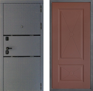 Дверь Дверной континент Диамант Дизайн ФЛ-617 Ясень шоколадный 960х2050 мм