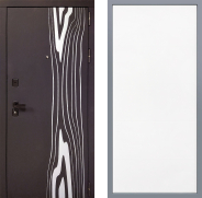 Дверь Заводские двери Леванте Тривия Белый софт 960х2050 мм