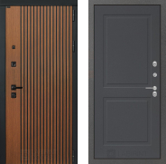 Дверь Лабиринт (LABIRINT) Шторм 11 Графит софт 960х2050 мм