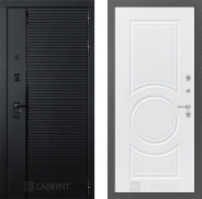 Дверь Лабиринт (LABIRINT) Piano 23 Белый софт 960х2050 мм