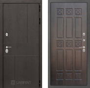 Дверь Лабиринт (LABIRINT) Urban 16 VINORIT Алмон 28 860х2050 мм