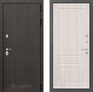 Дверь Лабиринт (LABIRINT) Urban 03 Сандал белый 960х2050 мм