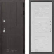 Дверь Лабиринт (LABIRINT) Urban 06 Белое дерево 960х2050 мм