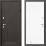 Дверь Лабиринт (LABIRINT) Urban 07 Белое дерево 960х2050 мм