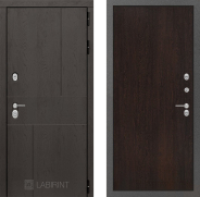 Дверь Лабиринт (LABIRINT) Urban 05 Венге 960х2050 мм