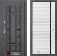 Дверь Лабиринт (LABIRINT) New York 22 Белый софт 960х2050 мм