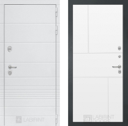 Дверь Лабиринт (LABIRINT) Трендо 21 Белый софт 960х2050 мм