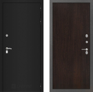 Дверь Лабиринт (LABIRINT) Classic шагрень черная 05 Венге 960х2050 мм