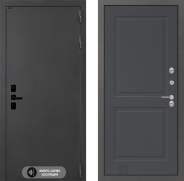 Дверь Лабиринт (LABIRINT) Acustic 11 Графит софт 860х2050 мм