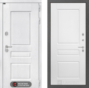 Дверь Лабиринт (LABIRINT) Versal 03 Белый софт 960х2050 мм