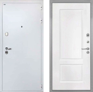 Дверь Интекрон (INTECRON) Колизей White КВ-2 Белый матовый 960х2050 мм