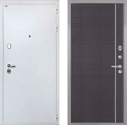 Дверь Интекрон (INTECRON) Колизей White В-07 с молдингом Венге 960х2050 мм