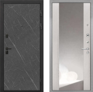 Дверь Интекрон (INTECRON) Профит Black Гранит Лава Оникс ФЛЗ-516 Зеркало Сосна белая 960х2050 мм